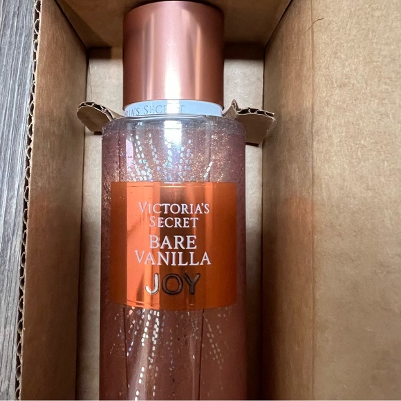 NWT Victoria's Secret Holiday Bare Vanilla Joy Shimmer Fragrance Mist Body 8oz - Picture 4 of 8